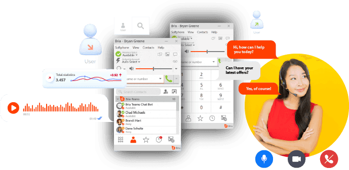 ConnectViet Bria softphone