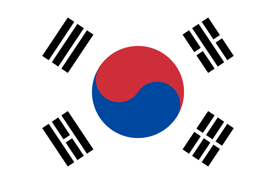 South Korea flag